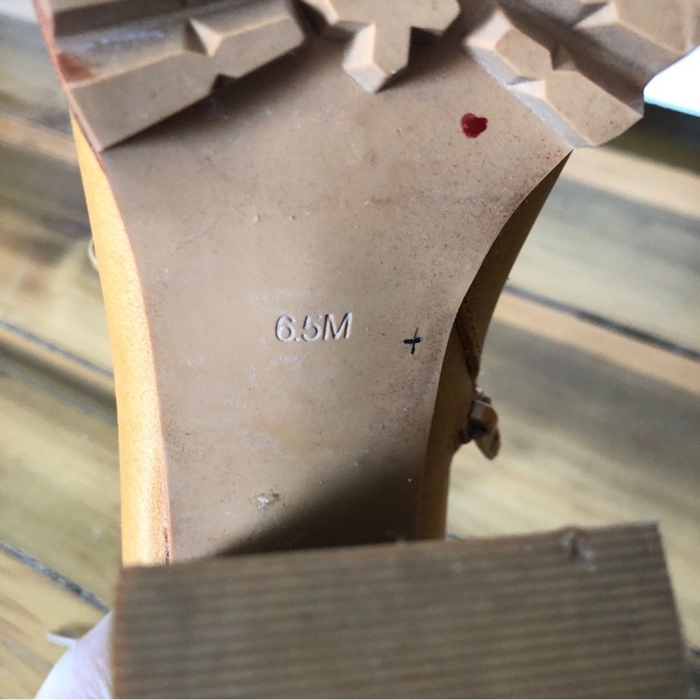 Jeffrey Campbell Tan Lace-Up Heeled Boots - Picture 14 of 16